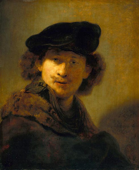 Rembrandt Peale Self-Portrait with Velvet Beret